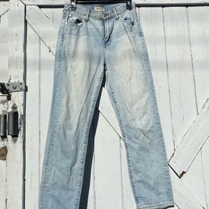 Madewell Light Blue Straight Leg Jeans
